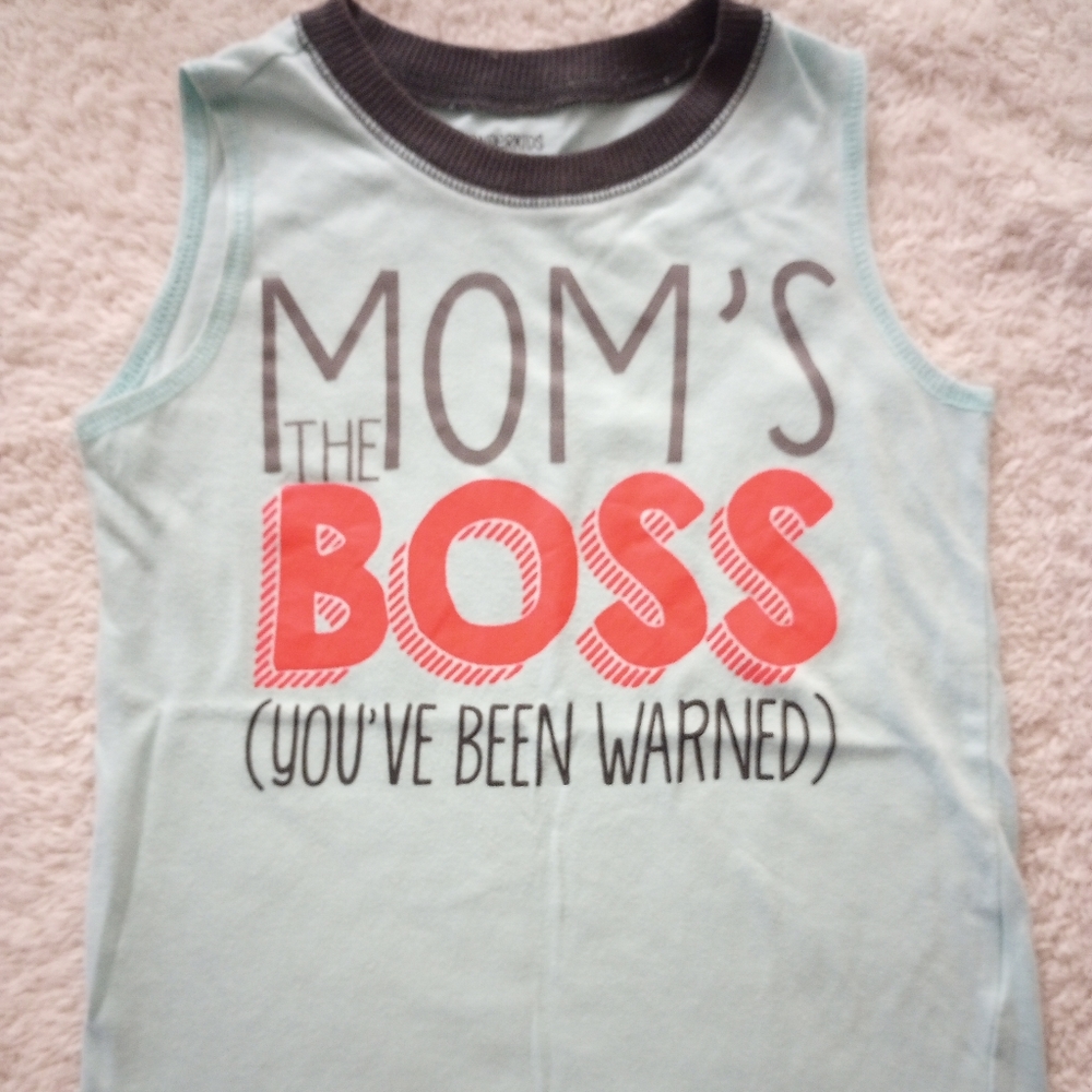 🧢🩶🏈 Mom's Boss Tank